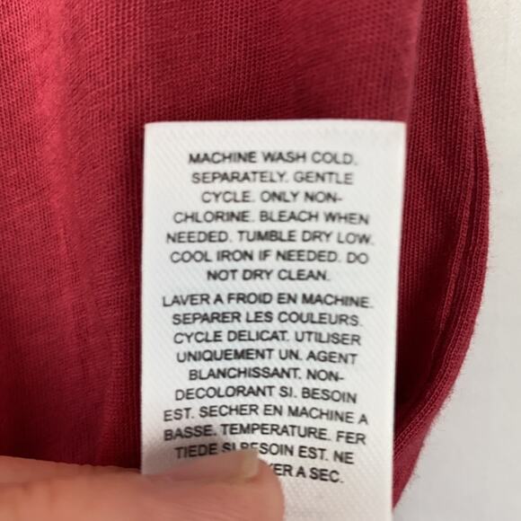 Splendid Girls Red Short Sleeve Tee Shirt Size 5-6 - Picture 7 of 10